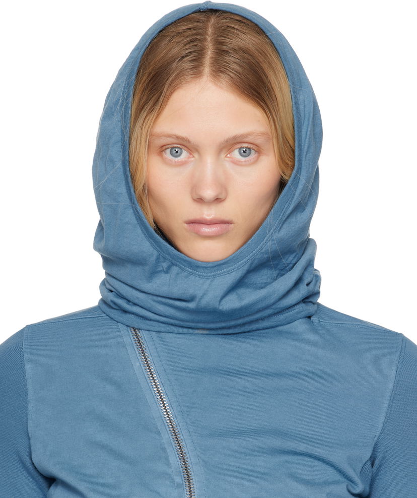 Huppari Rick Owens Rick Owens DRKSHDW Hollywood Grace Hoodie Sininen | DS01E3424 BHDB
