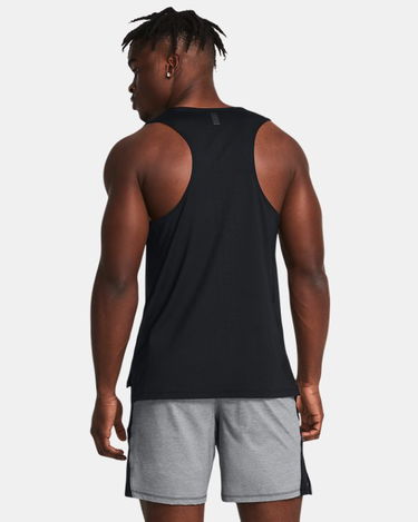 Tankkitoppi Under Armour Elite Launch Reflective Running Tank Top Musta | 1382608-001, 1