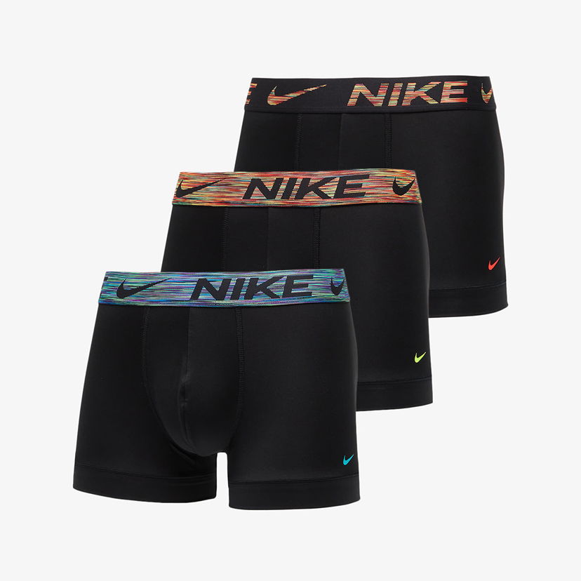 Nyrkkeilijät Nike Dri-FIT Essential Micro Boxer Trunks 3-Pack Musta | 0000KE1156-2U8
