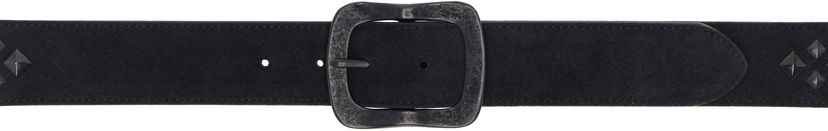 Vyöt Needles NEEDLES Square Studs Suede Belt Musta | QV030
