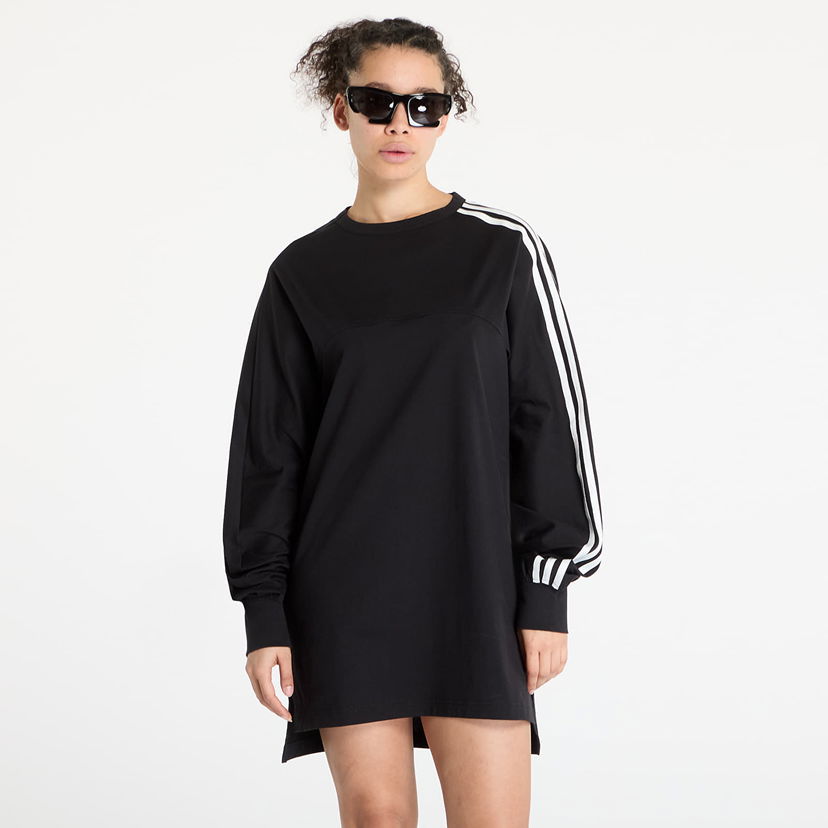 Mekko Y-3 Y-3 3-Stripes Long Sleeve Dress Musta | JN4987