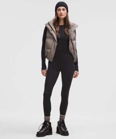 Leggingsit lululemon Wool-Blend Base Layer Tight 28" Musta | prod20005455, 0