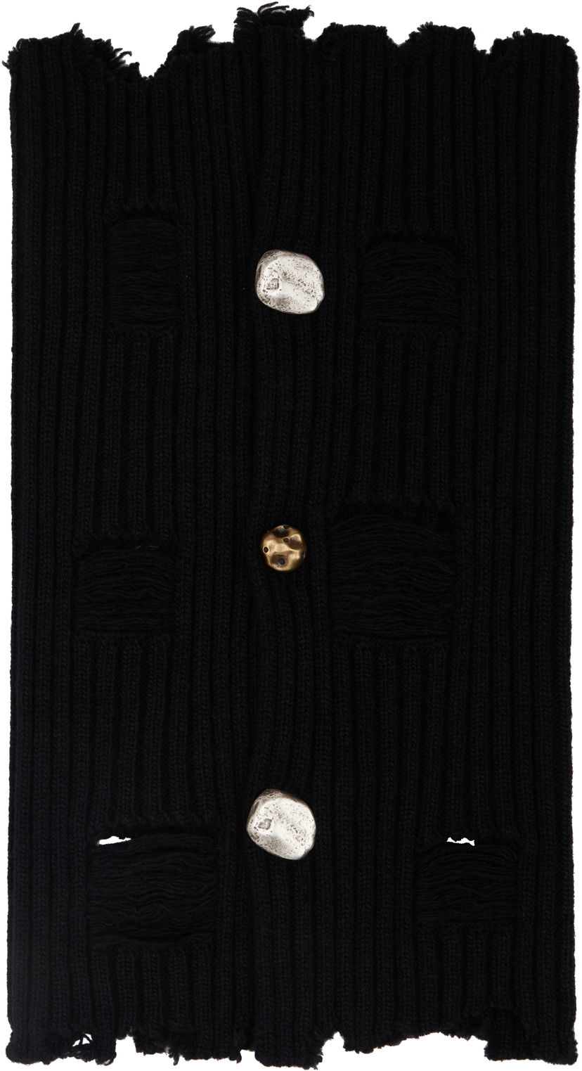 Huivi Andersson Bell Wool Neck Warmer Scarf Musta | aaa421u