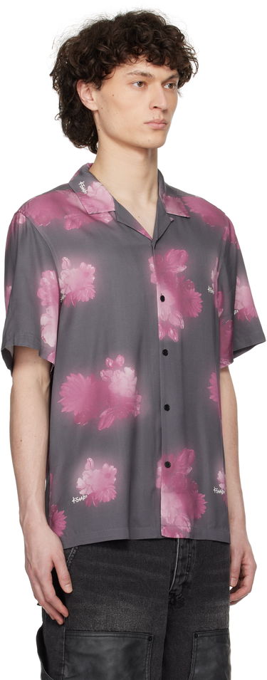 Paita Ksubi Ksubi Cursed Resort Short Sleeve Shirt Harmaa | MSP25SH007, 1