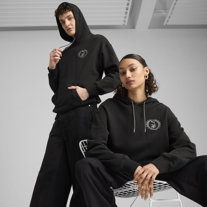 Huppari Puma PUMA x HARRY POTTER Relaxed Fit Training Hoodie Musta | 630093_01