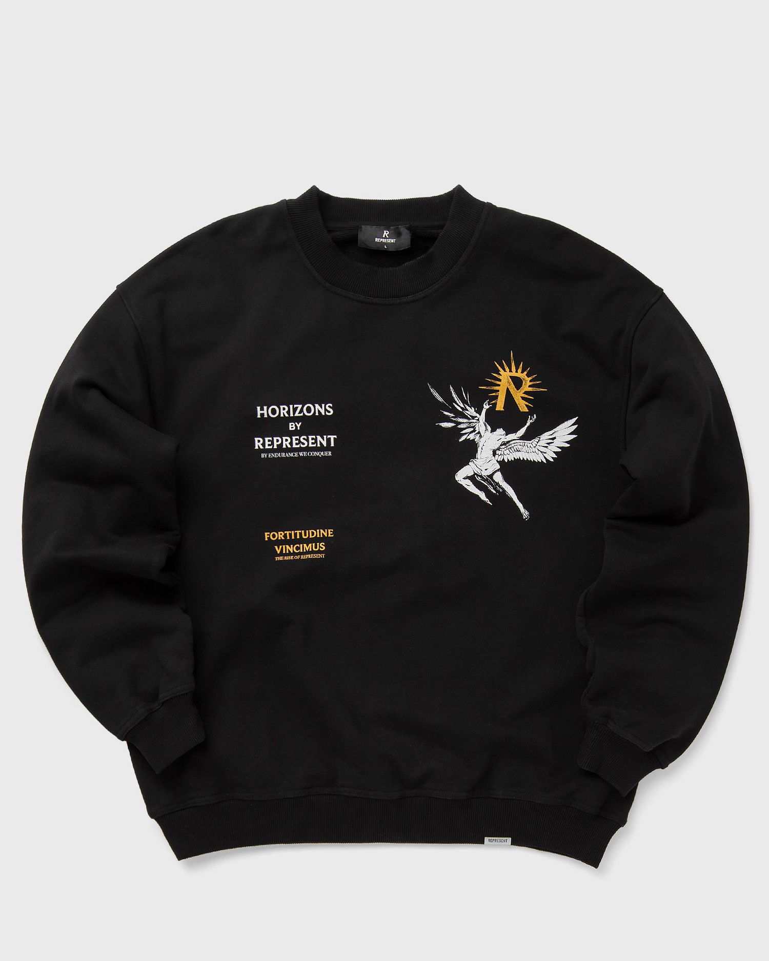 Villapaita Represent Clo Represent ICARUS SWEATER Musta | MLM469-01, 0