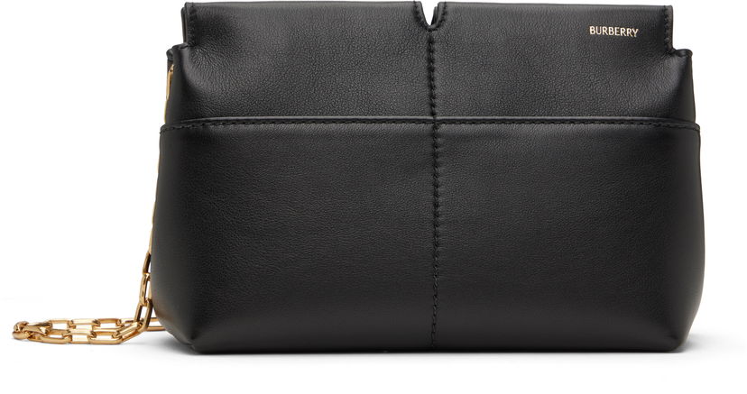 Käsilaukku Burberry Chain Clutch Bag Musta | 8095362