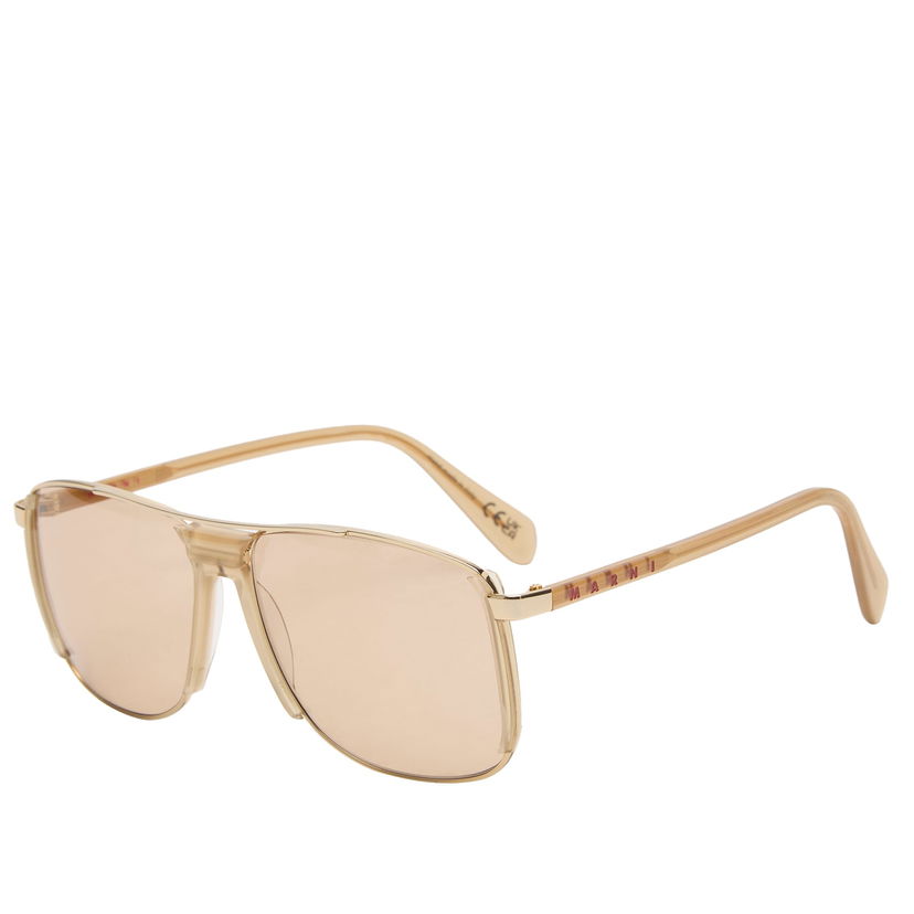 Aurinkolasit RETROSUPERFUTURE Retrosuperfuture x Marni Vorluna Sunglasses Beige | 8059026145891