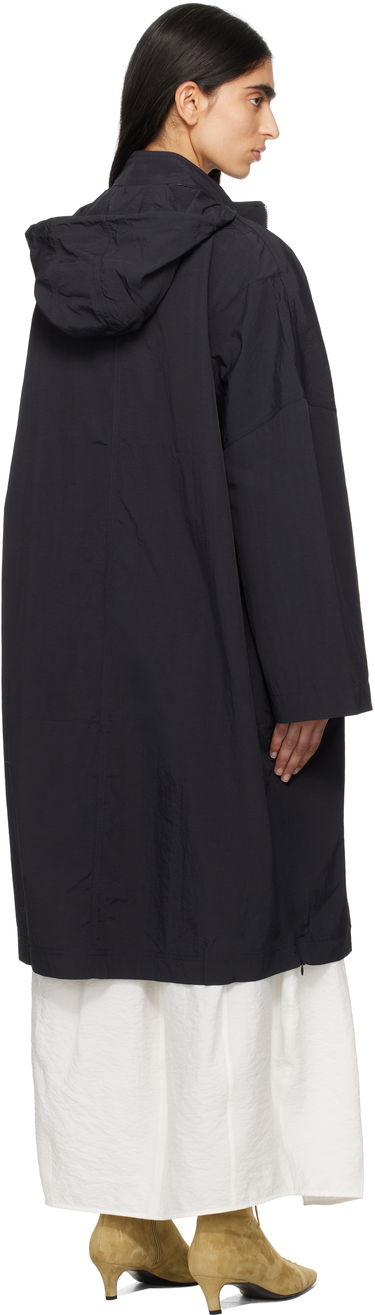 Tuulitakki TOTEME TOTEME Windbreaker Hooded Coat Tummansininen | 252-WRO0172-FB0367, 2