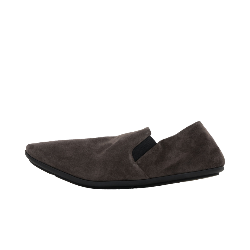Tennarit ja kengät The Row Vincit Suede Slippers Harmaa | F2070-L40
