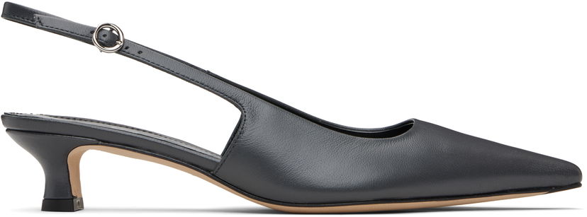Asusteet Aeyde Aeyde Catrina Slingback Kitten Heels Harmaa | A11-PU0114001221-225