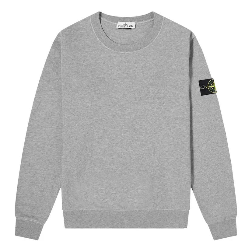 Villapaita Stone Island Dyed Sweatshirt Harmaa | 741563051-V0M64