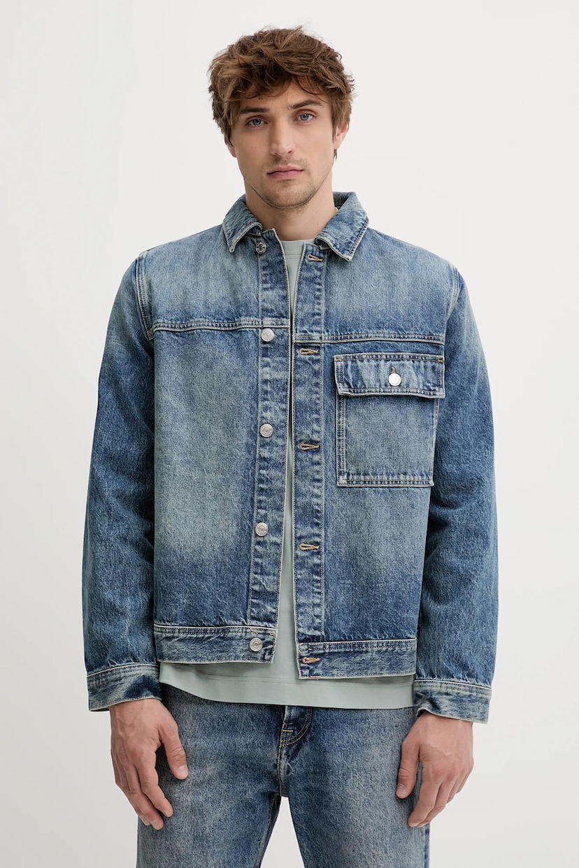 Takki Samsoe Samsoe Samsoe Samsoe SAWESLEY Denim Jacket Sininen | M25100082