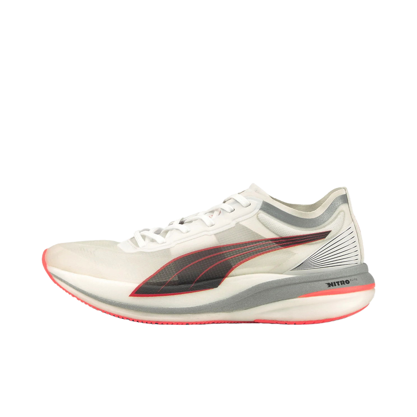 Juoksu Puma Deviate Nitro Elite Racer Beige | 37644401