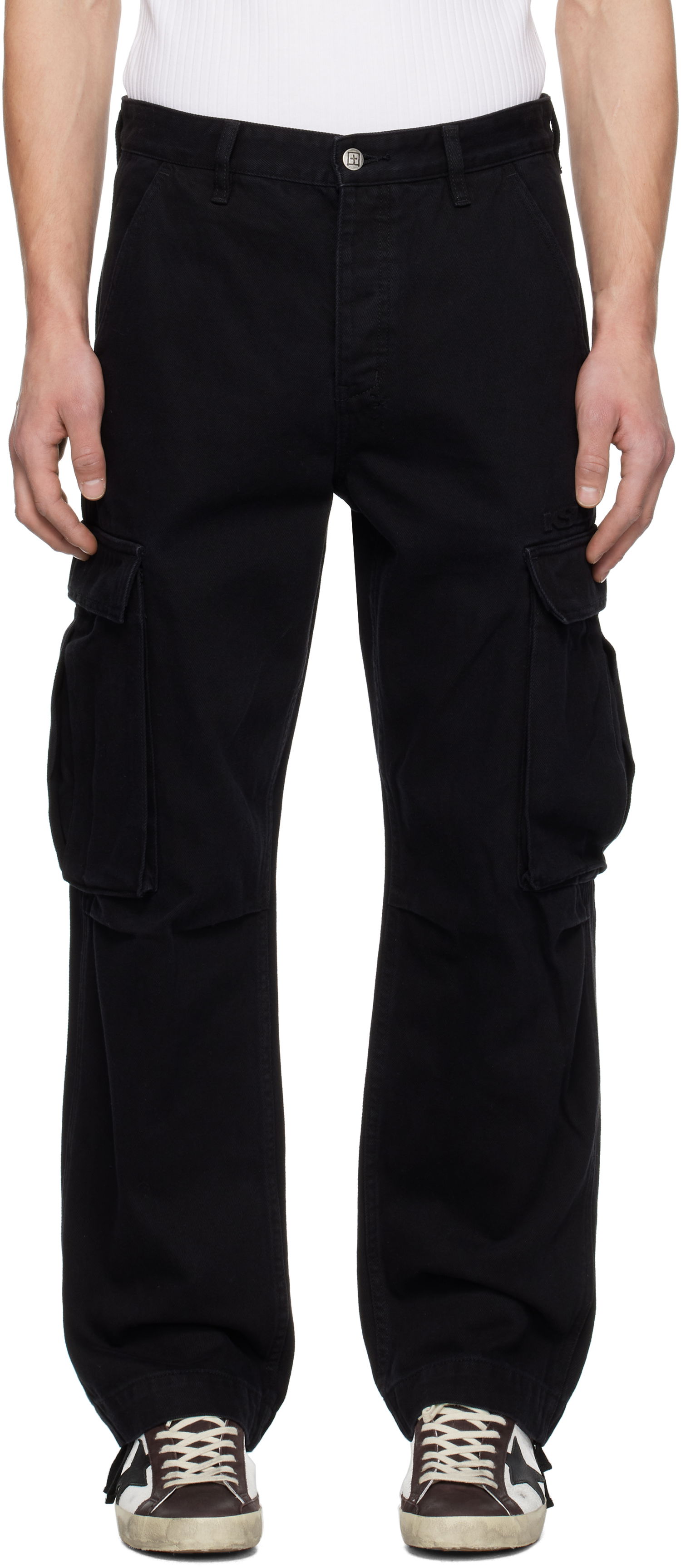 Cargo housut Ksubi Sott Fugitive Cargo Pants Musta | MPS25PA003, 0