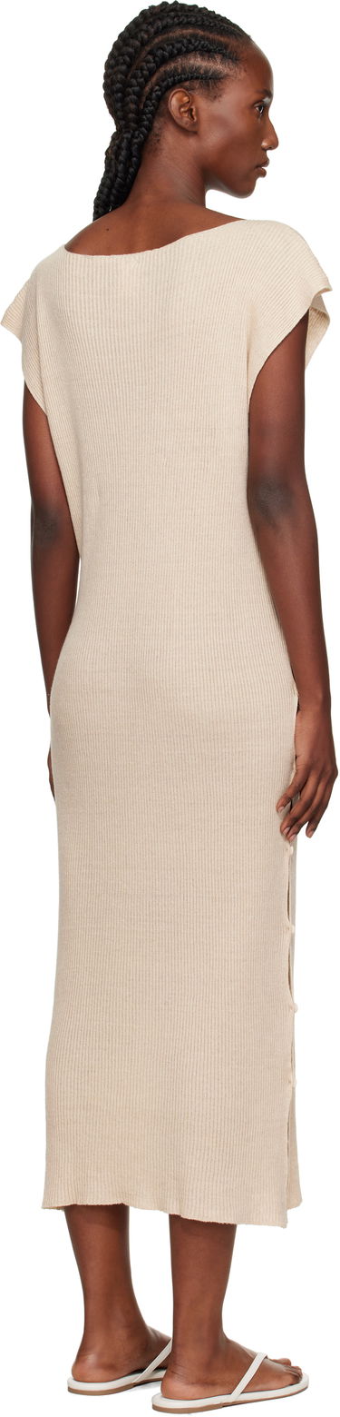 Mekko Baserange Baserange Franca Maxi Dress Beige | DRFR-LS-AU25, 2