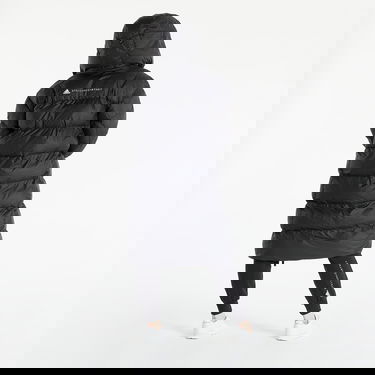 Puffer takki adidas Performance Stella McCartney x Long Puffer Black Musta | HF9002, 5