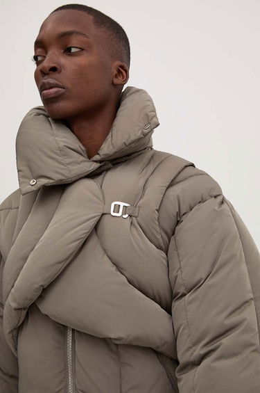 Puffer takki HELIOT EMIL Oversized Puffer Jacket Vihreä | HE.W.02.073.P03.DG23, 11