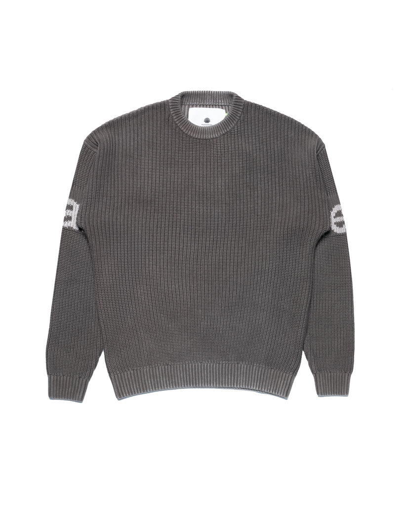Villapaita New Amsterdam Surf Association New Amsterdam Surf Association Logo Crew Knit Sweater Harmaa | 2501108002