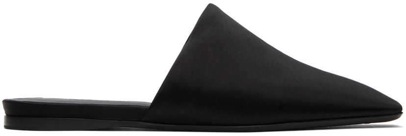 Vaatteet Max Mara Max Mara Satin Loafers Musta | 45263727600 MM81395