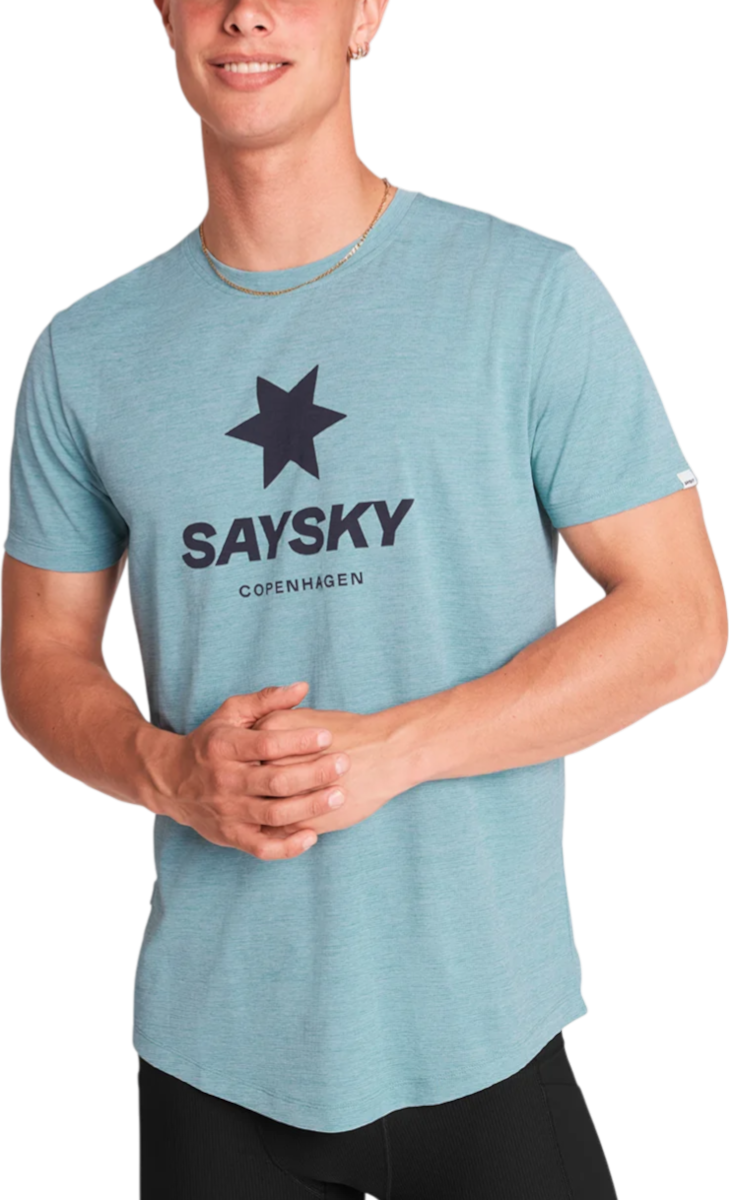 T-paita Saysky Saysky Logo Combat Pro T-Shirt Turkoosi | omrss30c2013-omrss30c2013, 0