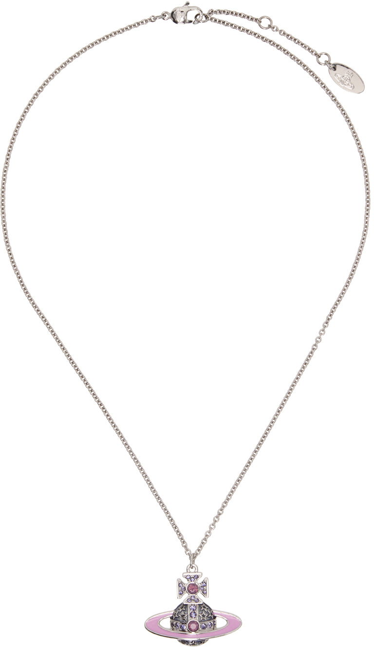 Kaulakoru Vivienne Westwood Pendant Necklace Harmaa | 630203AO-02P540-