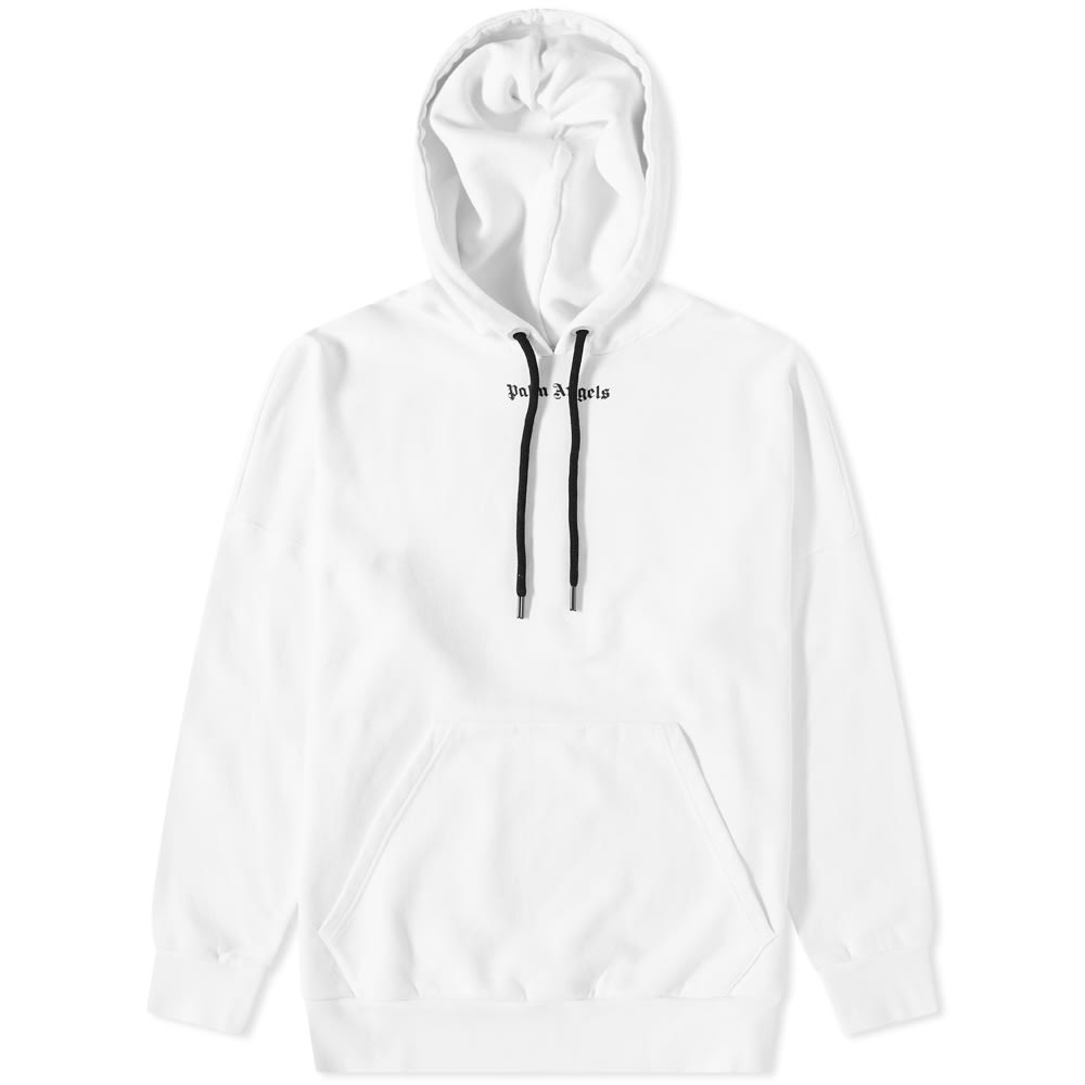 Huppari Palm Angels Oversized Logo Popover Hoodie Valkoinen | PMBB036C99FLE0010110, 0