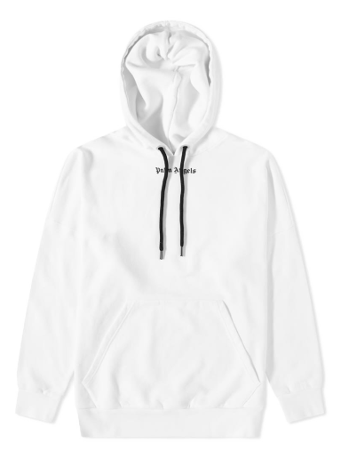 Huppari Palm Angels Oversized Logo Popover Hoodie Valkoinen | PMBB036C99FLE0010110