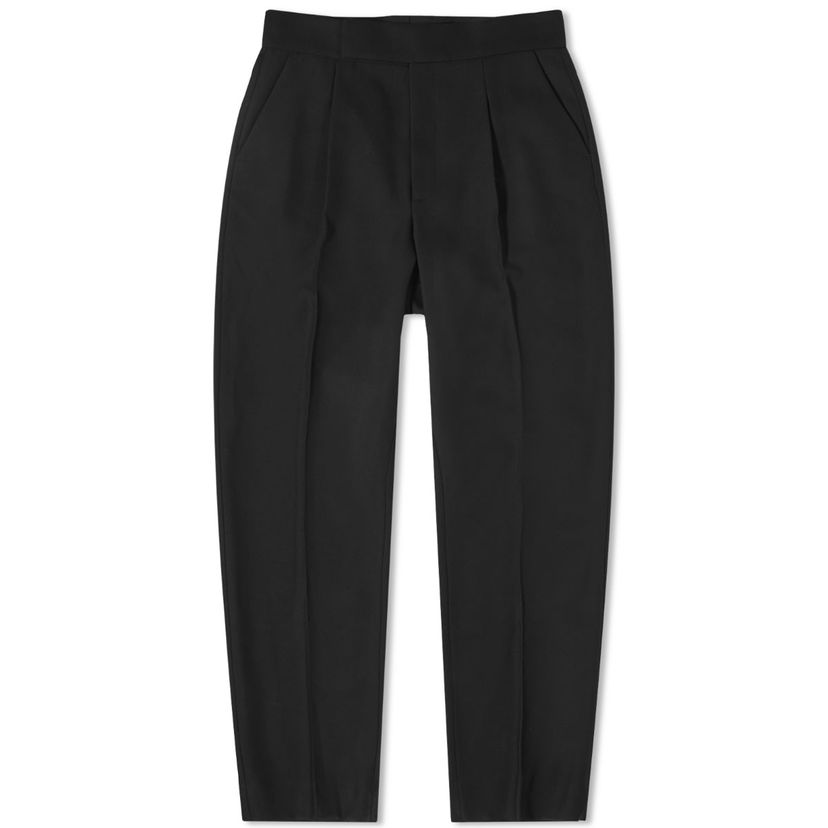 Housut Fear of God Single Pleat Tapered Trouser Musta | FG840-083GRB-001