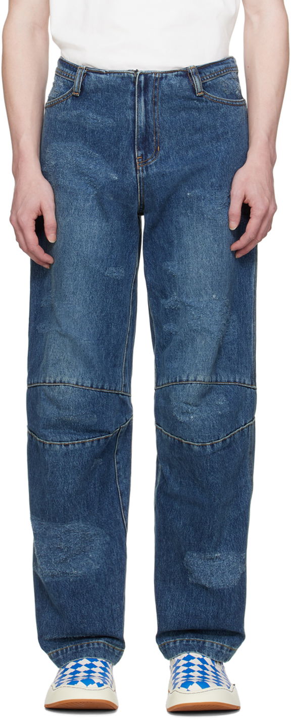 Jeans ADER ERROR Wide-Leg Jeans Sininen | BN01SSJE0107BL