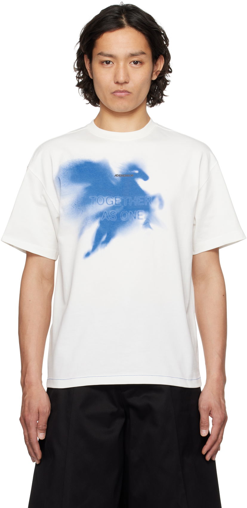 T-paita ADER ERROR ADER error 0108 Pegasus Graphic T-Shirt Valkoinen | BO01SSTS0108OW