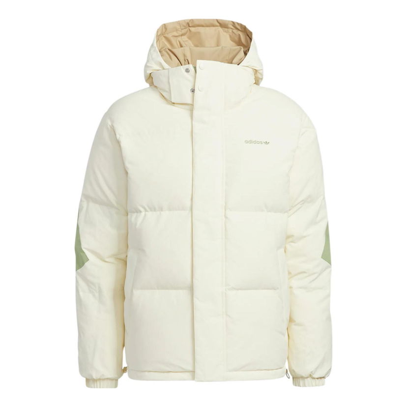Puffer takki adidas Originals Originals Sporty Down Reversible Puffer Jacket Beige | HS9466