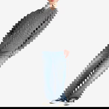 Tuulitakki KENZO Kenzo Men's Weave Coach Jacket, Size Large Harmaa | FF55BL0619NJ-96, 4