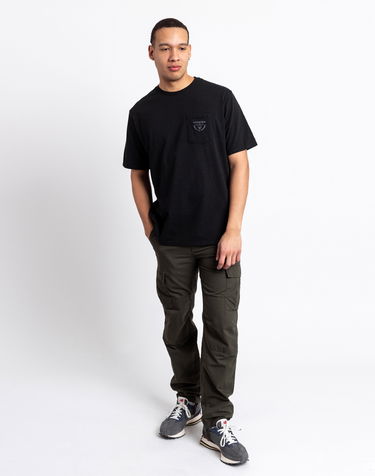 T-paita Patagonia Forge Mark Crest Pocket Responsibili-Tee Musta | 37656, 2