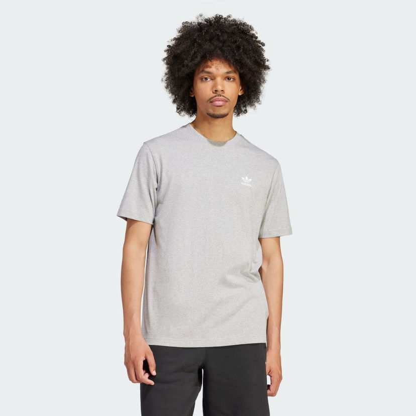 T-paita adidas Originals Trefoil Essentials T-shirt Harmaa | IR9692