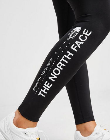 Leggingsit The North Face The North Face Tech Graphic Tight Leggings Musta | NF0A8CD0JK31, 4