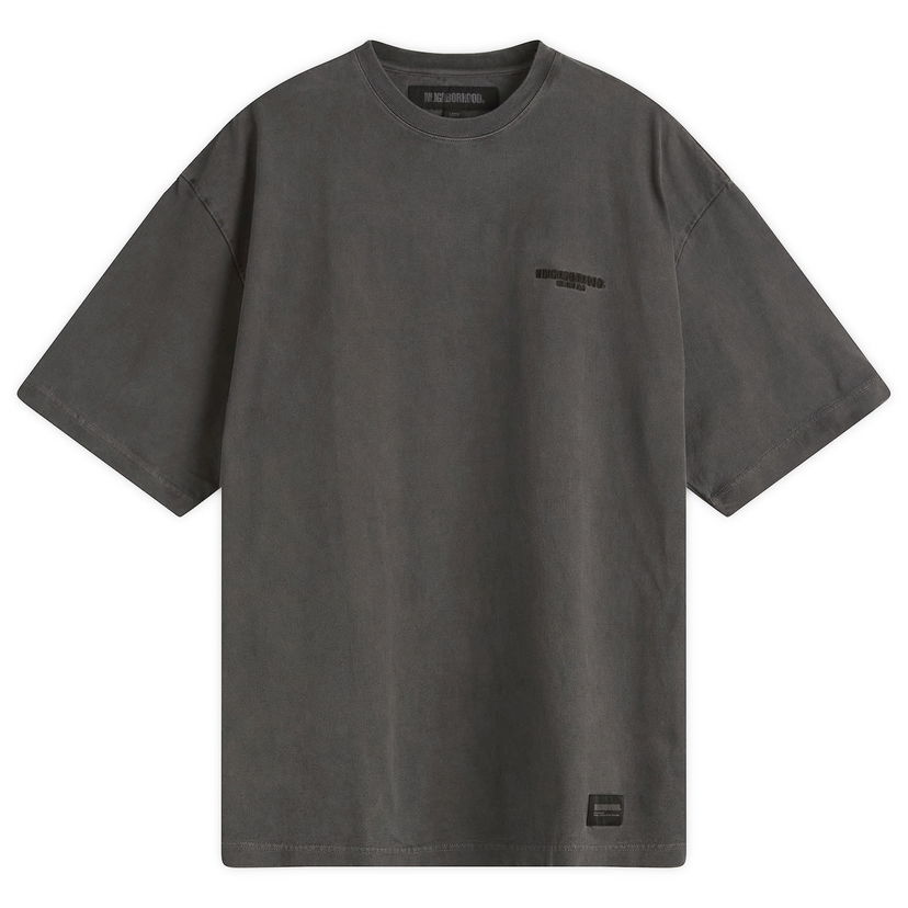 T-paita Neighborhood Neighborhood Pigment Dyed Tee, Size Large Harmaa | 251FPNH-CSM13-BLK