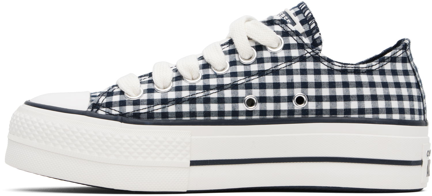 Tennarit ja kengät Converse Chuck Taylor All Star Lift Platform Gingham Tummansininen | A13664C, 0
