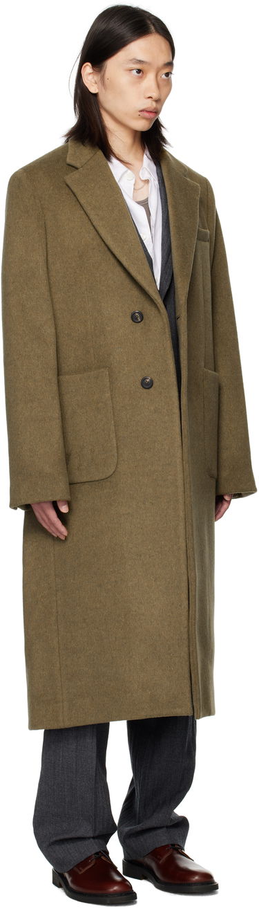 Takit OUR LEGACY Our Legacy Robe Overcoat Vihreä | M4251RD, 1