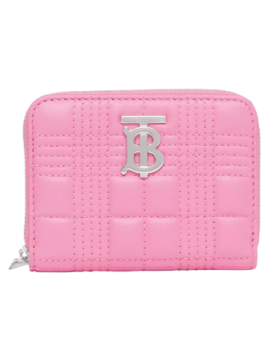 Lompakko Burberry Quilted Lola Zip Wallet Vaaleanpunainen | 8049290