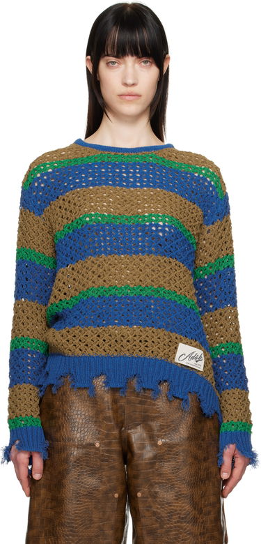 Villapaita Andersson Bell Andersson Bell Damaged Stripe Knit Sweater Monivärinen | atb1239u, 0