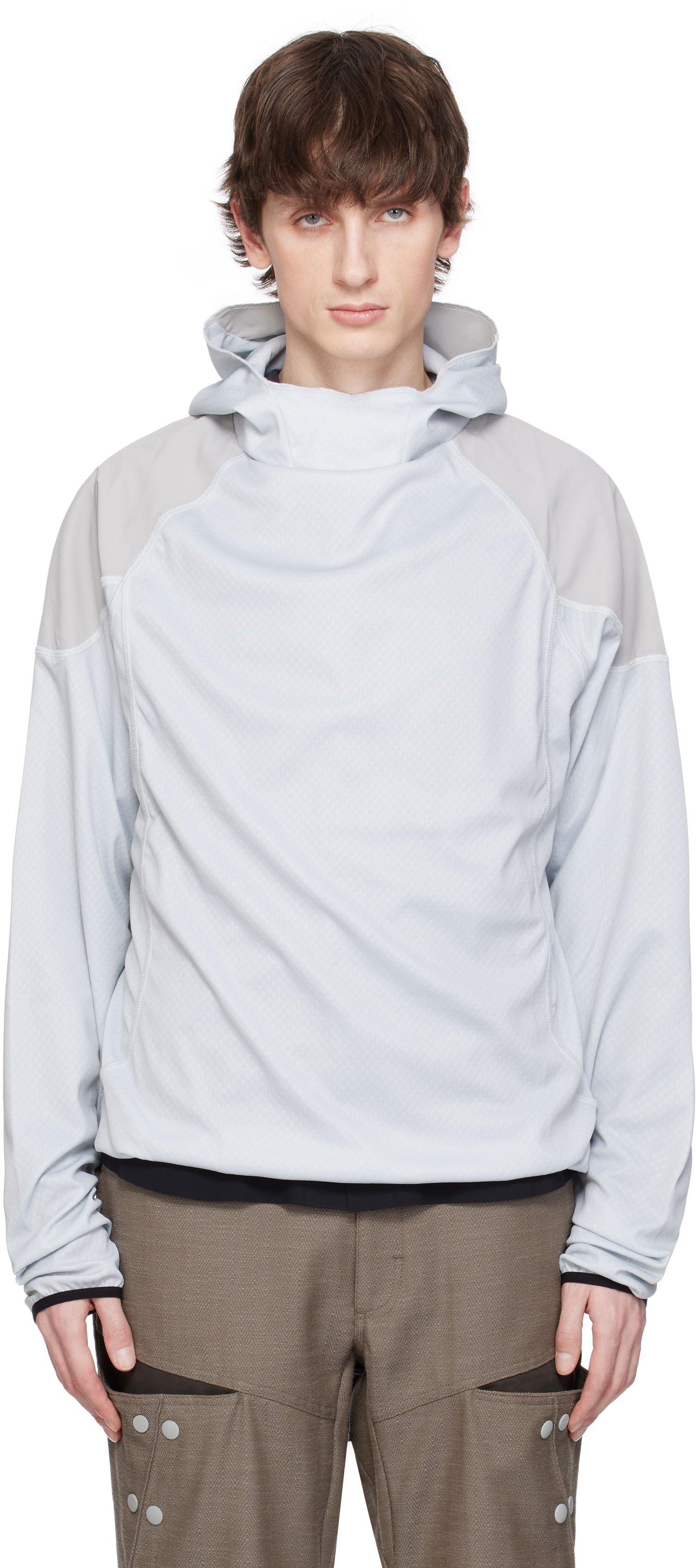 Huppari GR10K GR10K Combact Hoodie Harmaa | BG824122EI, 0