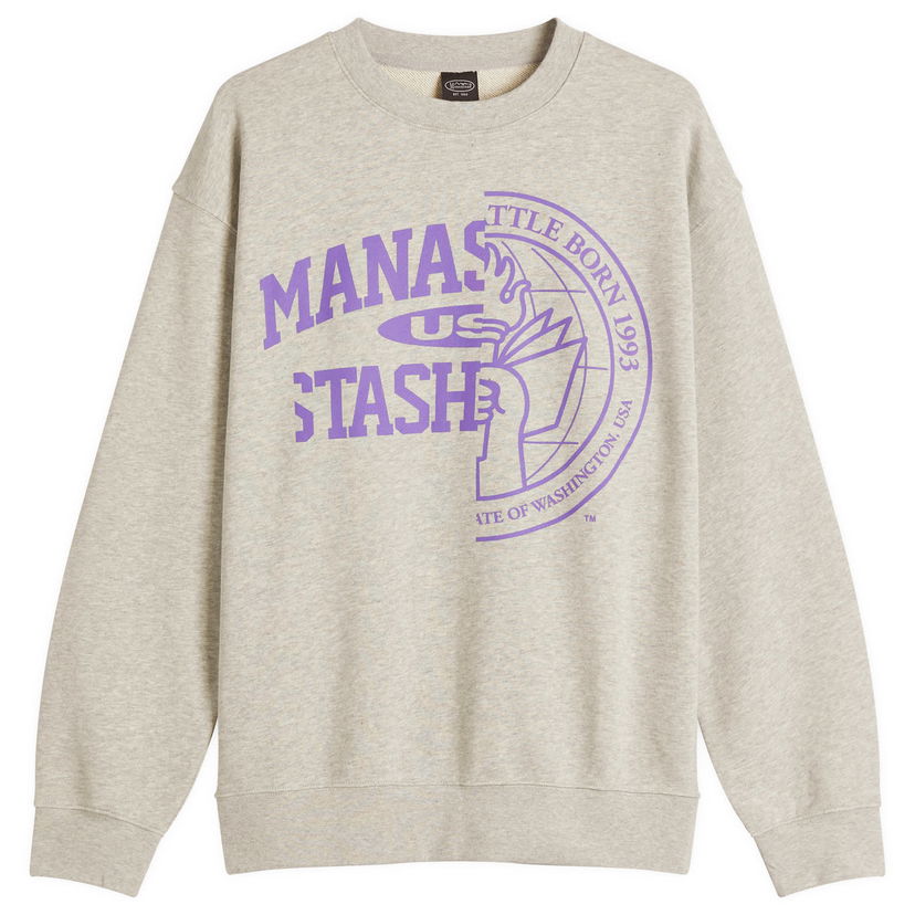 Villapaita Manastash Citee Collegiate Sweatshirt Harmaa | 7925132001-382