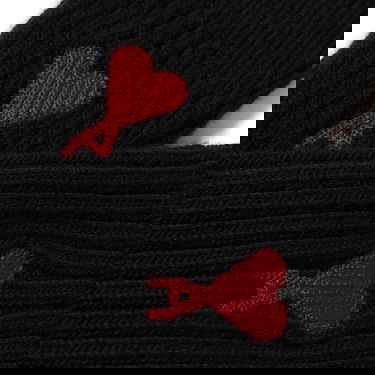 Sukat AMI 3 Pack A Heart Ribbed Socks Musta | USC003-379-001, 1