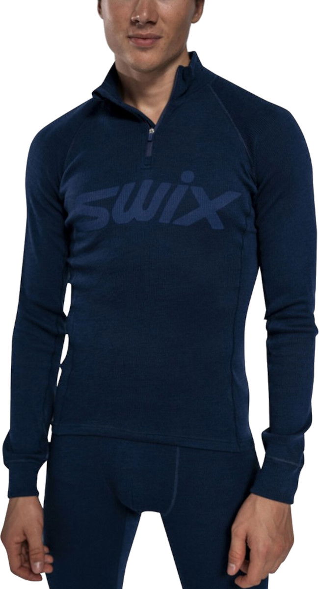 Sukat SWIX Swix RaceX Merino Half Zip Top Sininen | 10120-23-75100