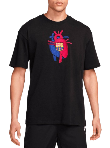 T-paita Nike FC Barcelona Max90 Musta | fj4208-010
