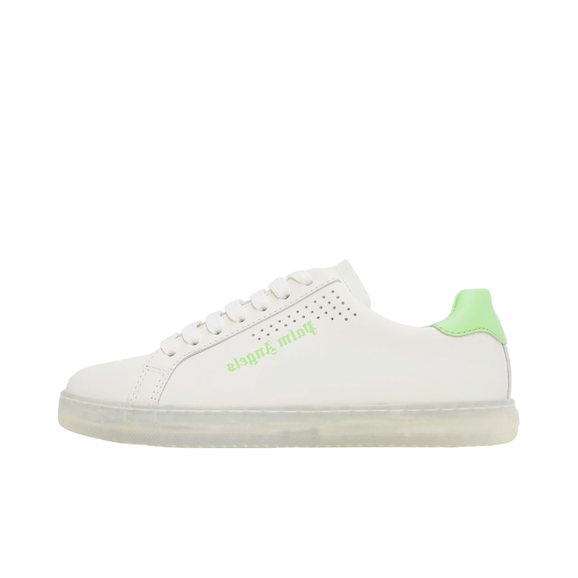 Tennarit ja kengät Palm Angels White & Green Palm One Valkoinen | PWIA035E23LEA0020150
