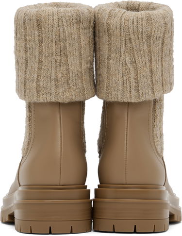 Tennarit ja kengät Gianvito Rossi Gianvito Rossi Chalet Knit Ankle Boots Beige | G72929-20GOM-CKH, 1