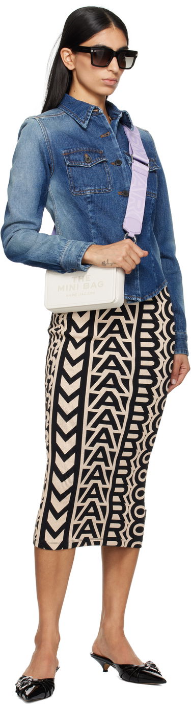 Vyöt Marc Jacobs Marc Jacobs 'The Outline Logo Webbing' Adjustable Shoulder Strap Violetti | 2S3SST001S02, 1