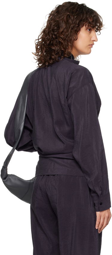 Olkalaukku LEMAIRE Lemaire Twisted Wrap Blouse Harmaa | TO1081 LF1308, 2